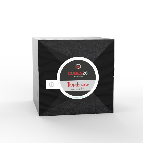 Blackcoco - Naturkohle - Cube26 - 1KG - Gastropack