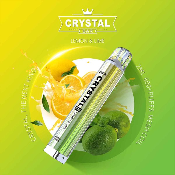 Crystal Bar - SKE - E-Shisha - 600 Züge - Lemon & Lime